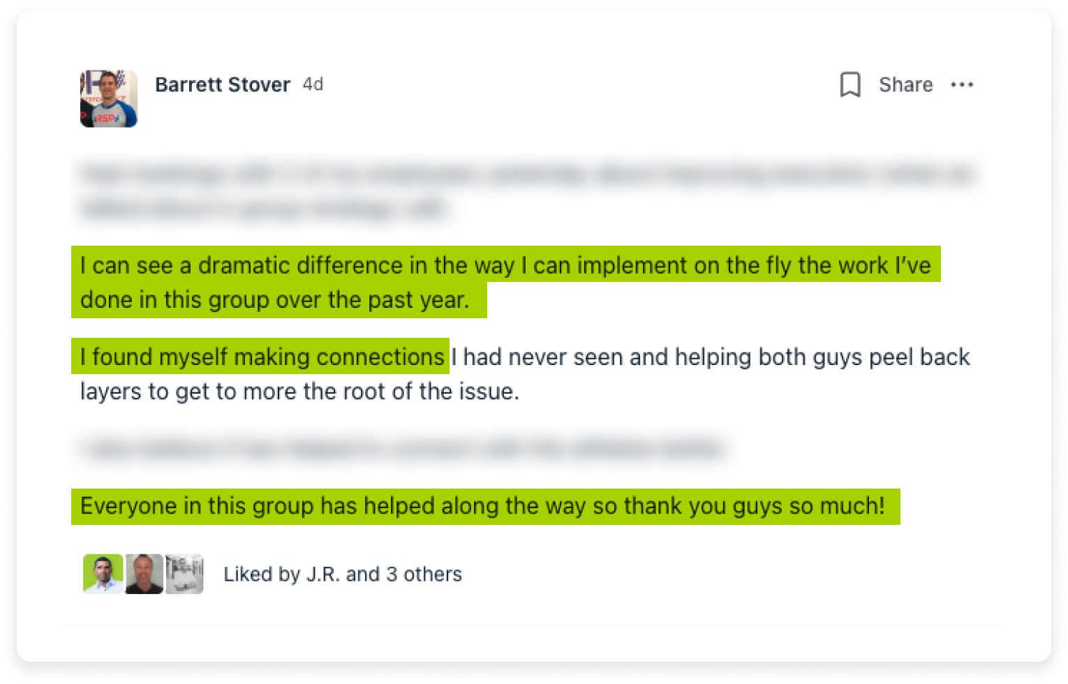 testimonial - Clutch Club - James Reid 1