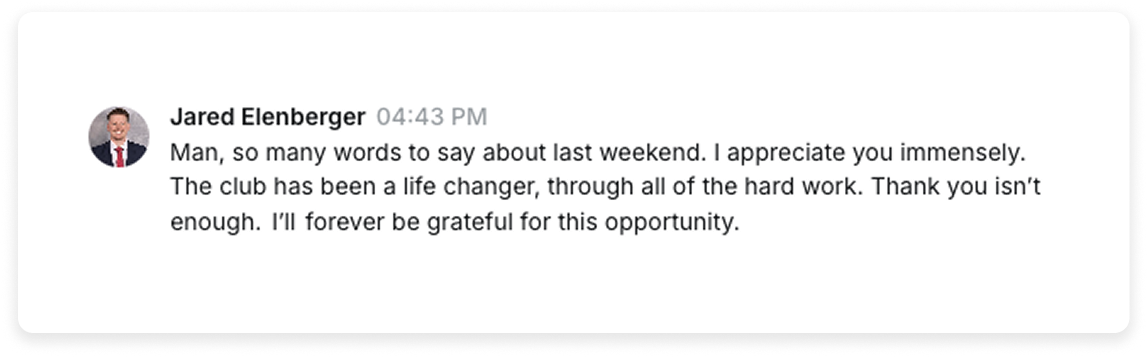 Jake E. - testimonial